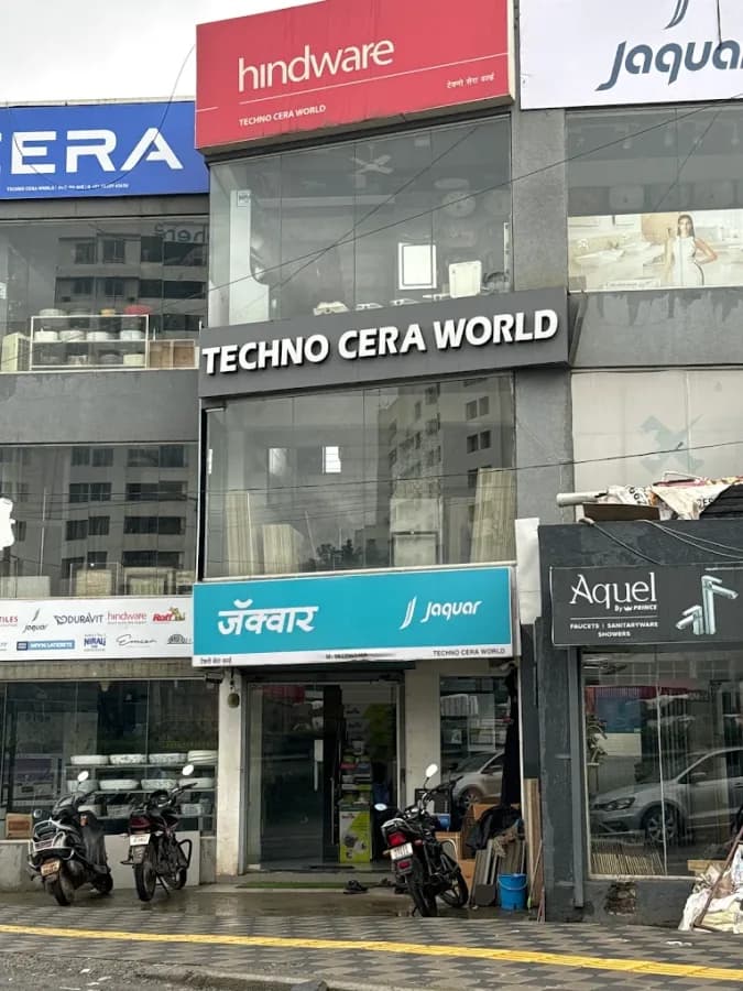 techno cera world ambegaon showroom
